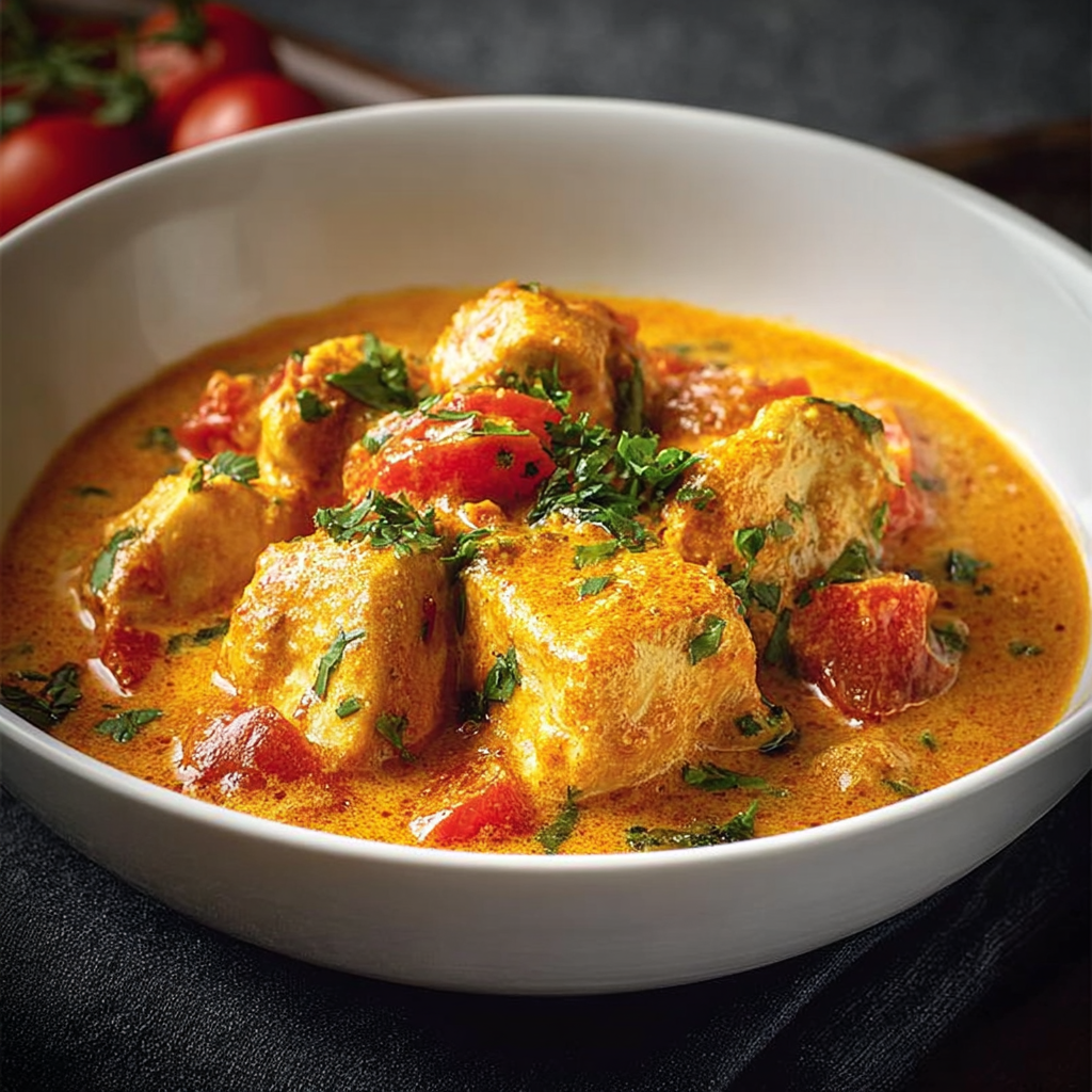 kycklingsoppa med paprika
