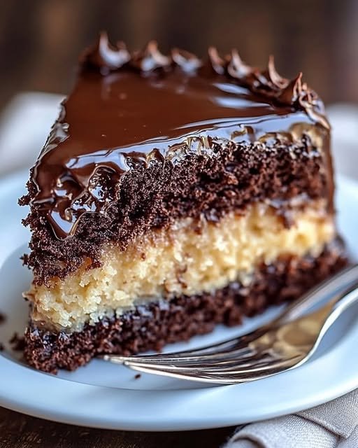 Choklad- och kokostårta 1 Choklad- och kokostårta