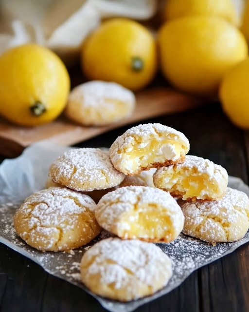 Krämiga Citronkakor