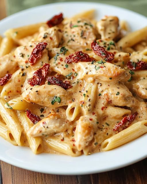 Krämig Kycklingpasta