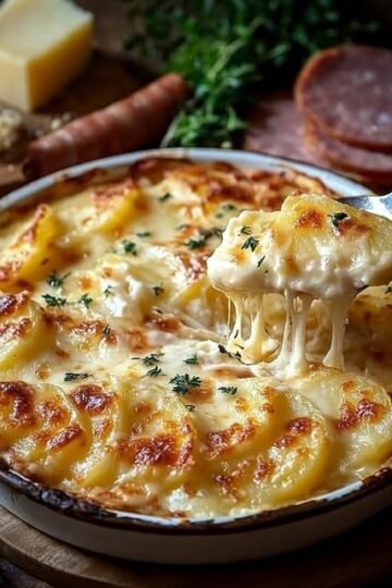 Krämig potatisgratäng