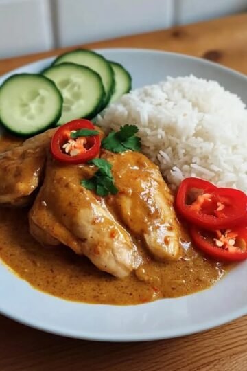 Kyckling i jordnötssås