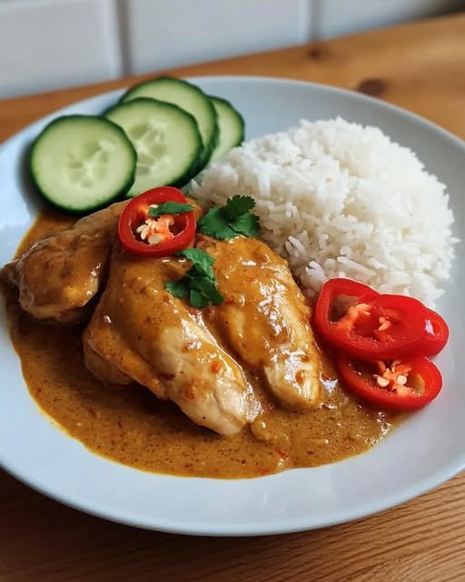 Kyckling i jordnötssås