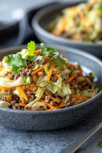 Asiatisk kålpanna med köttfärs